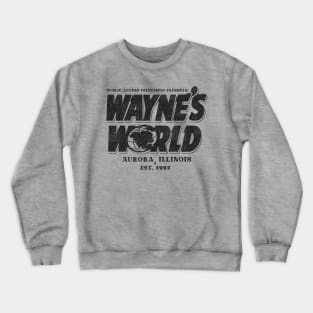 Wayne's World Lts Worn Crewneck Sweatshirt